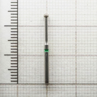 fg697g018 бор алмазный fg - шар хирургическая длина - 018 зеленый, horico