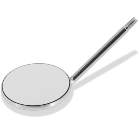 Зеркало стоматологическое TOPvision FS Rhodium родиевое без увеличения №4 22 мм (12 шт) Hahnenkratt