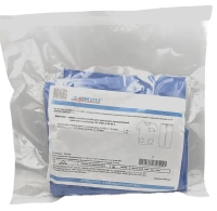 костюм хирургический куртка (короткий рукав) и брюки одноразовый нестерильный, р.54-56, здравмедтех