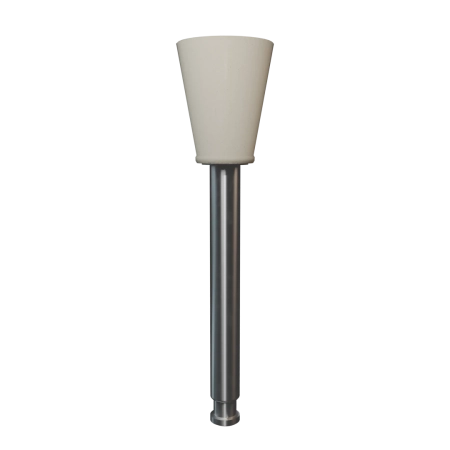 полир "kagayaki ensmart pin" - чашка белый (силикон) µ 125 - держатель из нержавеющей стали, 30шт/уп