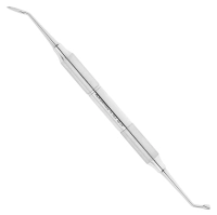 ложка кюретажная изогнутая 10х5 мм комбинированная со штопфером 3 мм. 40-71*, hlw