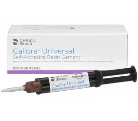 Calibra Universal Translucent - самоадгезивный композитный цемент (2 шприца по 4.5 г) Dentsply