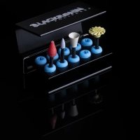 blackronin polishers - система полиров для текстурирования и полировки (4 шт + подставка) kagayaki