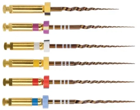 protaper gold - блистер/6шт., 19-25mm, sx-f3 - машинные файлы (maillefer)