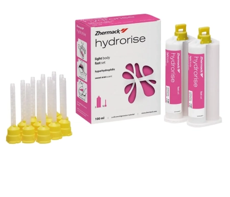 HYDRORISE Light Body FAST Set - гипергидросовместимый А-силикон, 2*50мл., Zhermack