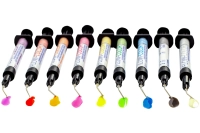 flow-color фиолетовый - микрогибридный светоотверждаемый композит типа "flow"с фтором, 1г., arcona