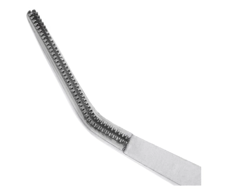 пинцет атравматичный изогнутый de bakey 15 см, 22-35*  hlw (германия)