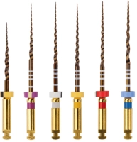 ultratapers gold 25 мм в наборе: sx-f3 (sx, s1, s2, f1, f2, f3) машинные файлы niti (6 шт) eurofile