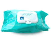 aksiat / аксиат - салфетки для экспресс-дезинфекции, мягкая упаковка (120 шт) вита-пул (тк=12шт)