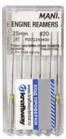engine reamers - дрильборы машинные, 25мм, №20, 6шт. (mani) 