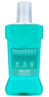 ополаскиватель для полости рта president®profi "antibacterial"  250 мл
