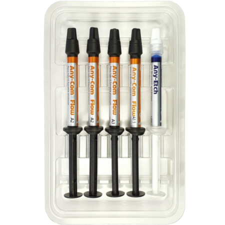 Any-Com Flow Kit - 4шпр*2г (2*А2, А3, А3.5) + протравка, MDCLUS