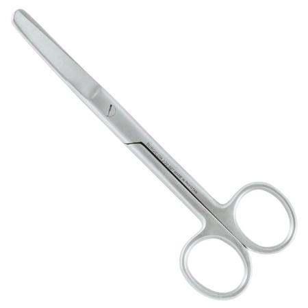 Ножницы тупоконечные вертикально-изогнутые 145 мм, Surgicon