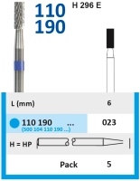 110190023 фреза твс - цилиндр - 023 синий насечка крестообразная станд. мет. сплавы пластмасса гипс