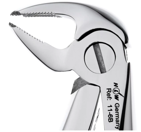 щипцы для удаления зубов детские нижние моляры 11-6b* hlw