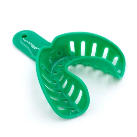 Ложка для слепков Disposable Impression Trays 4L-GREEN №4 низ, DynaFlex