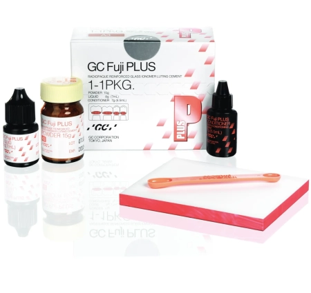 Фуджи Плюс (15г. порошок + 7мл. жидкость + 6.5мл. кондиционер), цвет А3, GC