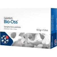 био-осс - губчатый костный заменитель, крупные гранулы, 0.5г., 1-2мм., geistlich pharma ag