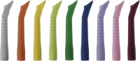 наконечники для пылесосов (em19) monoart - серый, ø=16мм., l=114мм., 10штук/уп., euronda