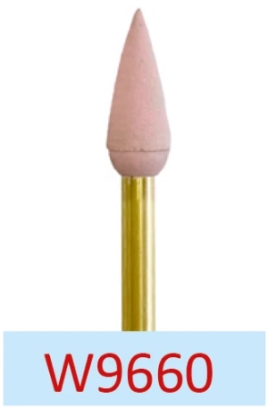 w9660 конус остроконечный - коричневый - для предварительной полировки композитов, horico