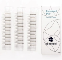 полир "kagayaki ensmart pin" - пуля белый (силикон) µ 125 - держатель из нержавеющей стали, 30шт/уп