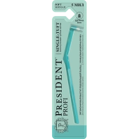 зубная щетка president single-tuft монопучковая мягкая, арт. 6500