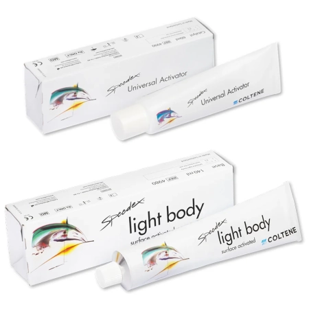 Спидекс набор: Speedex light body 4980 (140 мл) + Speedex activator 4990 (60 мл) Coltene