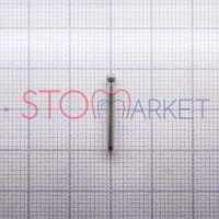 fg697023 бор алмазный fg - шар хирургическая длина - 023 серый, horico