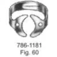 кламп для раббердама №60 для премоляров (1181) cornerstone