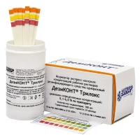 дезиконт-трилокс - полоски индикаторные, банка, 100 тест-полосок + журнал (винар)