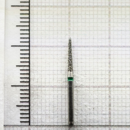 fg298g014 бор алмазный fg - торпеда коническая - 014 зеленый horico