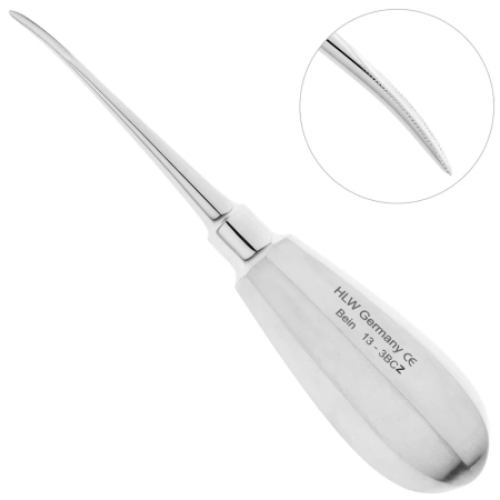 Элеватор Bein зубчатый изогнутый 2 мм 13-3BCZ* HLW