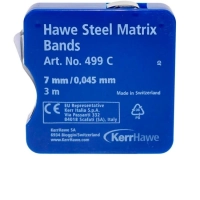 матрицы - полоски стальные в рулоне kerr 0.045 мм. 7 мм. 499c