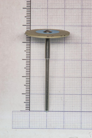 H9907 Диск полировальный - Жёлтый (мелкая зернистость)  - полировка керамики, циркона, Ø 25мм., HORI
