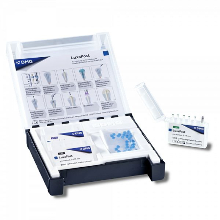 LuxaPost Intro Kit, набор: 5шт - 1.25мм, 5шт - 1.5мм, 5шт - 1.375мм, арт. 110780, DMG