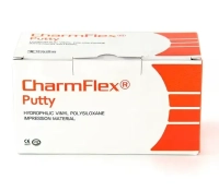 charmflex putty (чамфлекс патти) -  слепочная масса, а-силикон, 2 банки*280мл., dentkist (тк=12)