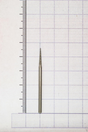 h167018 бор алмазный h - конус остроконечный - 018 серый horico