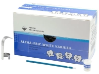 alpha-pro white varnish - фторсодержащее покрытие, вкус дыня (50 шт по 0.5 мл) dental technologies