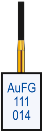 aufg111014 бор алмазный fg - цилиндр - 014 серый horico