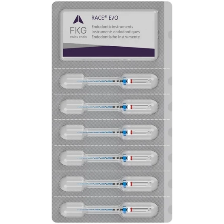 RaCe EVO файлы машинные 25 мм .04 №15 (6 шт) FKG