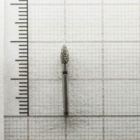 fg257x023 бор алмазный fg - олива остроконечная - 023 черный horico