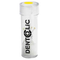 dentoclic 5 glass fiber posts translucent (1.3мм) - жёлтые, l=18.5мм., itena