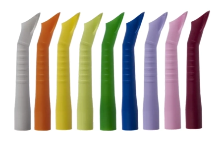 наконечники для пылесосов (em19) monoart - лиловый, ø=16мм., l=114мм., 10штук/уп., euronda