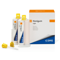 honigum light, 2 картриджа*50мл., 12 смешивающих, 12 интраоральных насадок, арт. 909831, dmg
