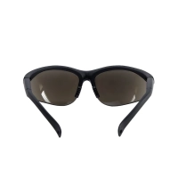 очки "ампир" (чёрные) - линзы с зеркальной поверхностью, черная оправа, регулируемые дужки, "ампаро"