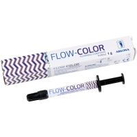 flow-color фиолетовый - микрогибридный светоотверждаемый композит типа "flow"с фтором, 1г., arcona