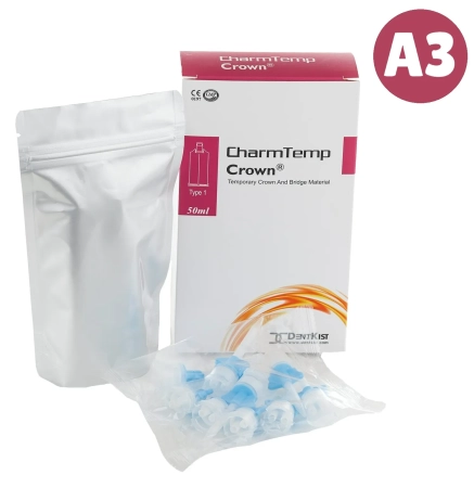 CharmTemp Crown A3 (ЧамТемп Краун) картридж 50мл+10 канюль DentKist