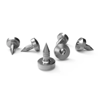 пин для фиксации мембран гибридный, l=3.7 мм (5 шт) endocarbon