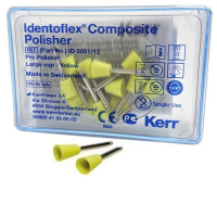 identoflex composite polisher (large cup - yellow), 12шт., арт. id 5031/12, kerr