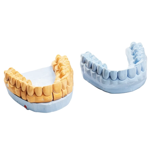 гипс зуботехнический "супергипс-ц" (alfa-rock), целит голубой 5 кг., iii класс